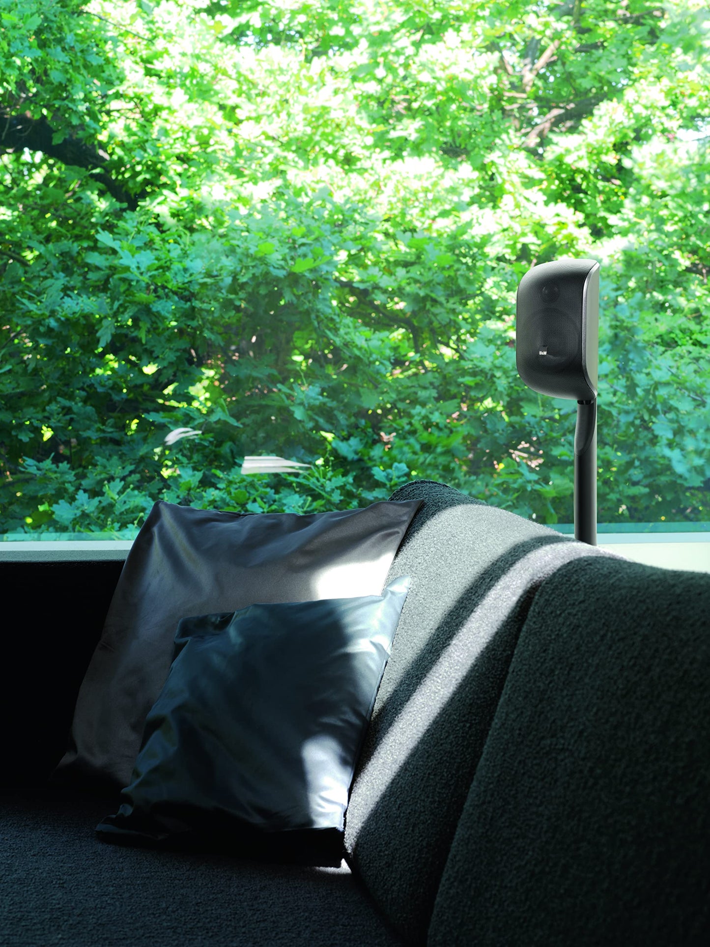 Bowers & Wilkins Mini Theatre M-1 - Altavoz satélite (Cada uno), Color Negro Mate