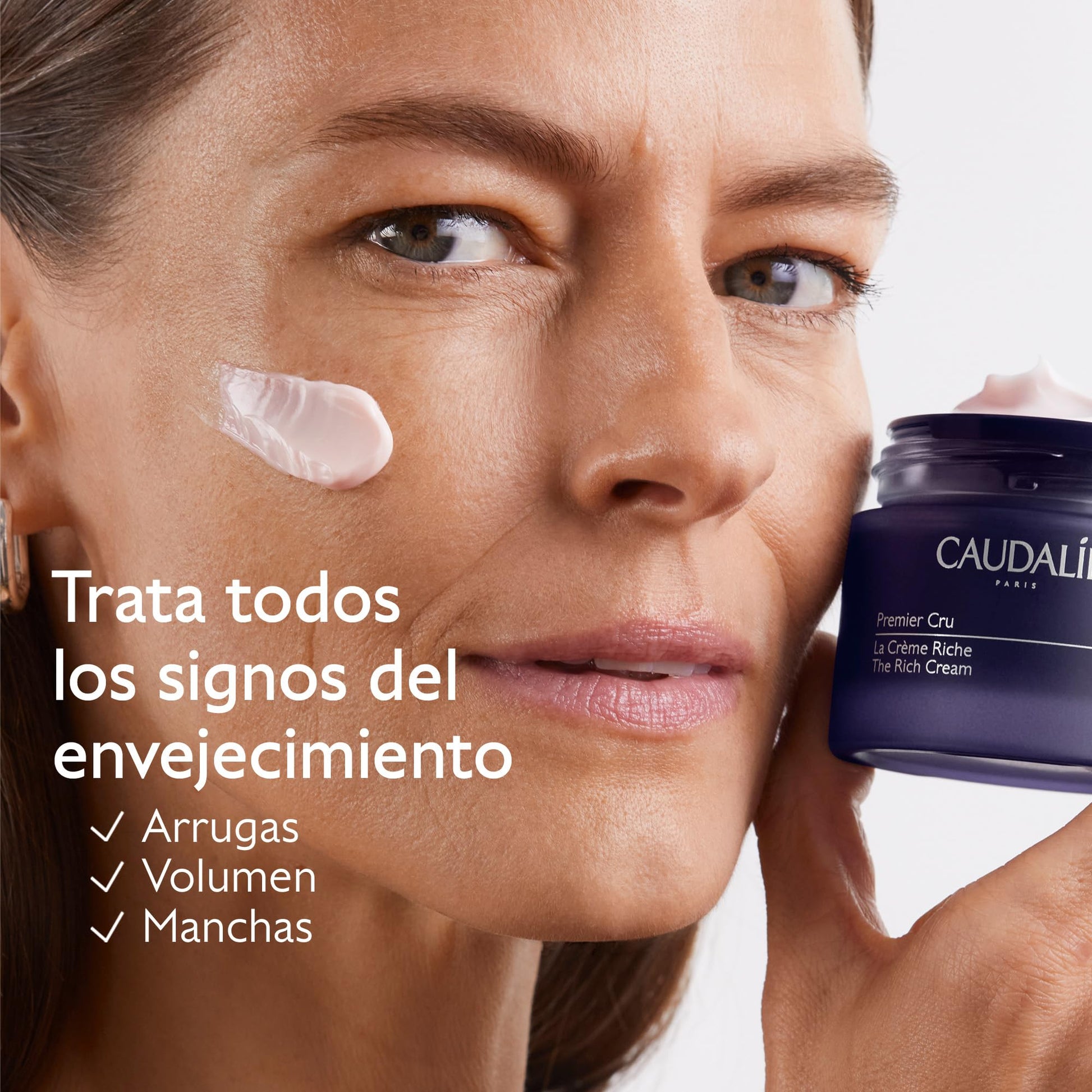 Caudalie Premier Cru La Crema Rich Hidratante para la Barrera Cutánea con Ceramidas - 50 mL