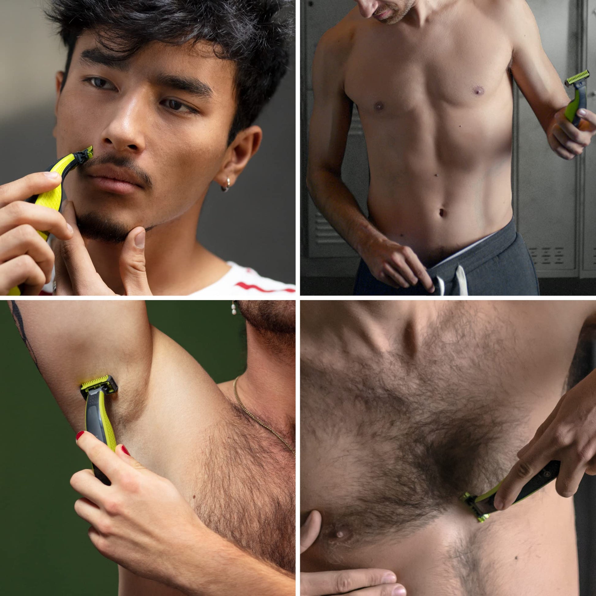 Philips Norelco Oneblade - Cuchilla de repuesto, Kit para rostro y cuerpo, Multicolor