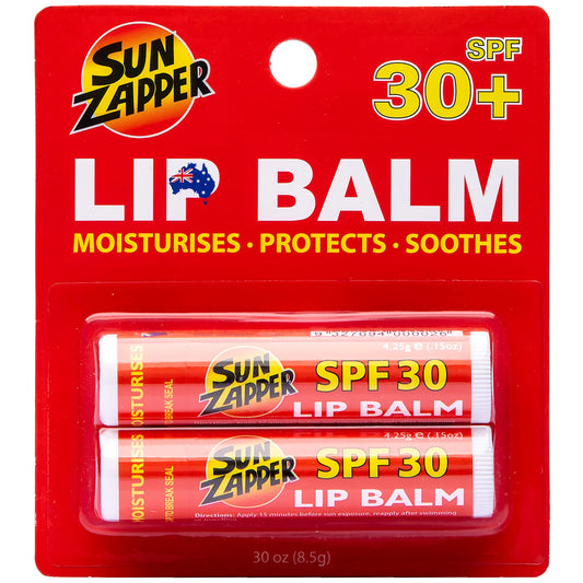 Bálsamo Labial Sun Zapper SPF 30 Doble Pack