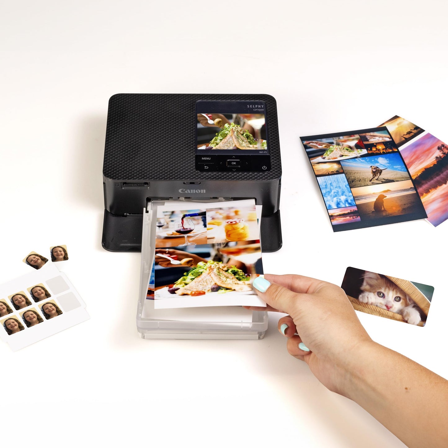 Canon Impresora Selphy CP1500 Negro