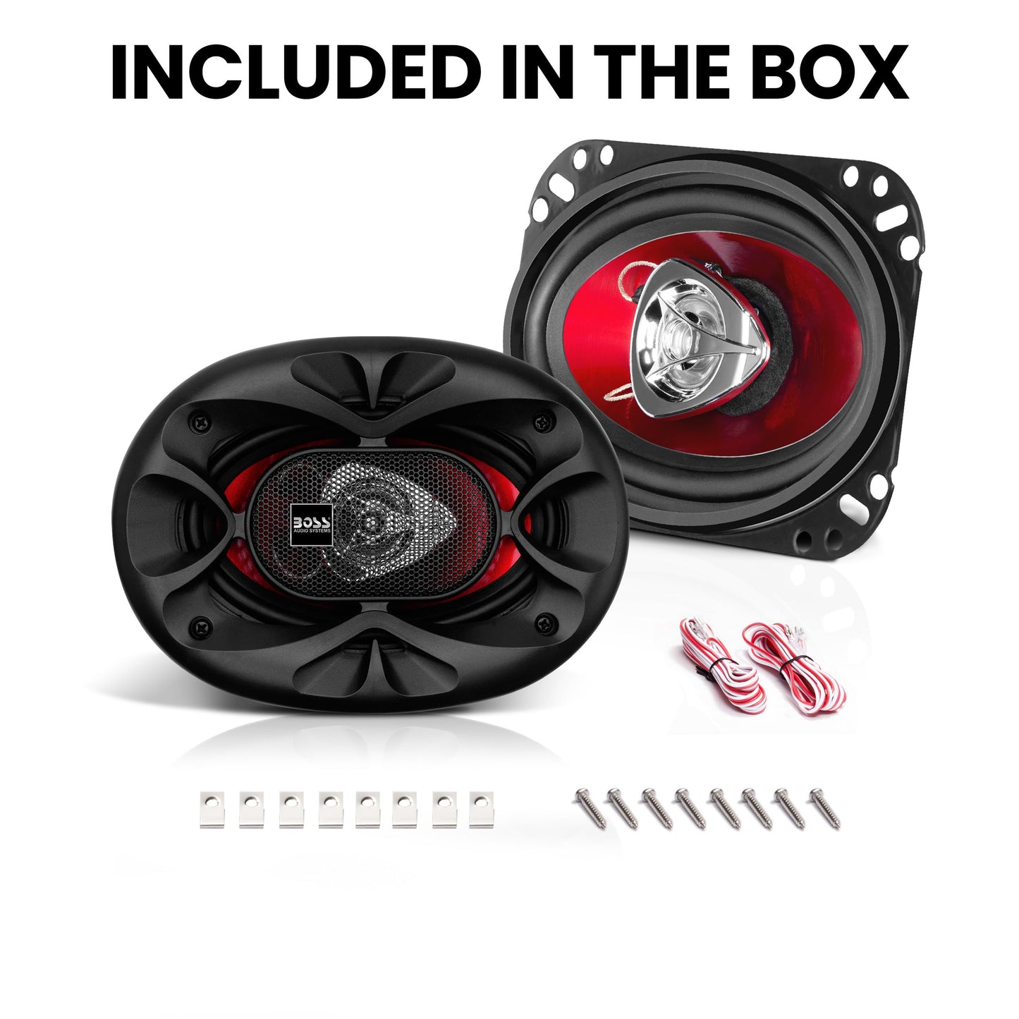 Boss Audio CH4620 Chaos Exxtreme 200-watt 2 Way Auto 4" x 6" Coaxial Speaker