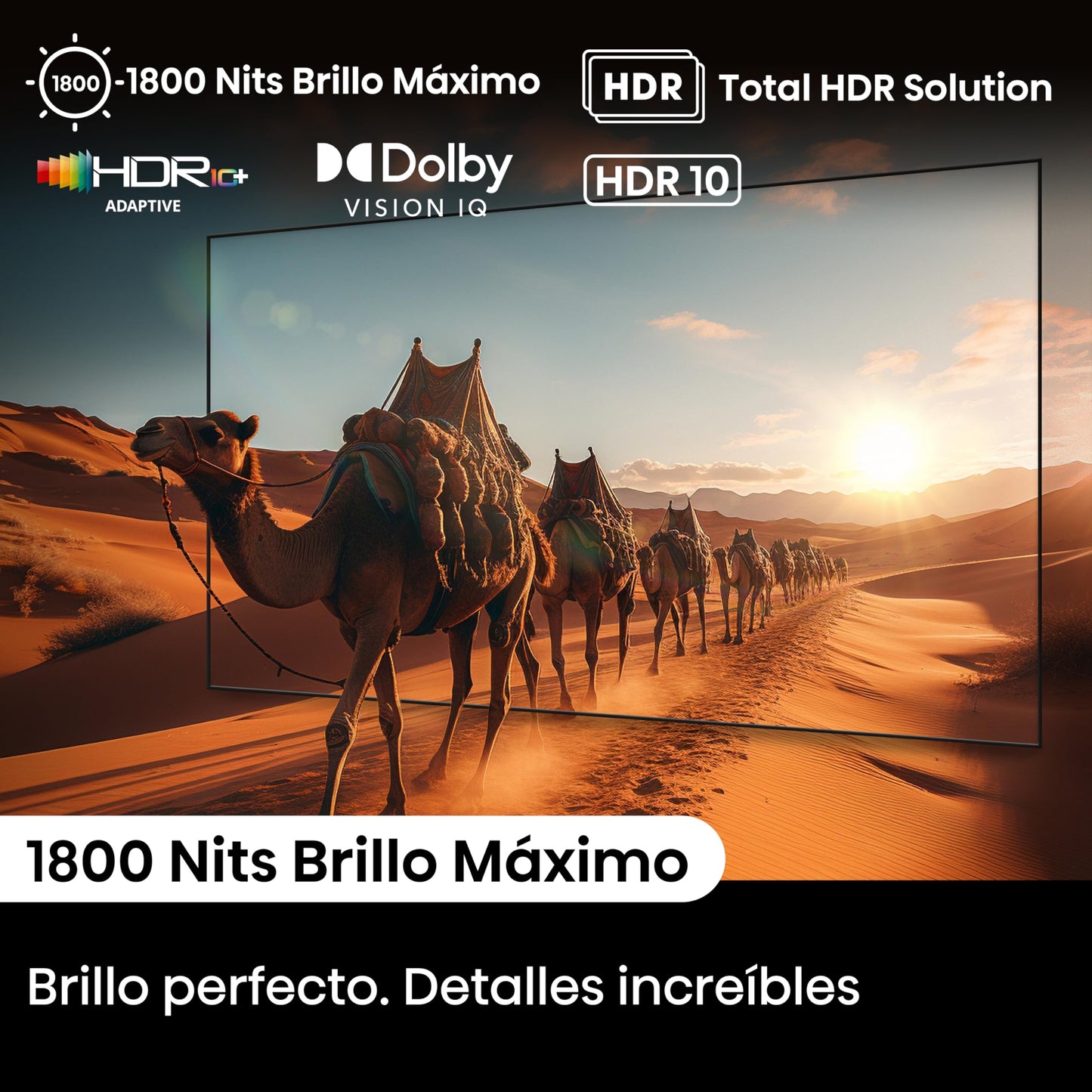 Hisense Television U8N Pantalla 55 Pulgadas,Mini-LED Smart Google TV UHD 4K,Control Remoto por Voz con Alexa,Modo de Juego Pro de 144 Hz,Hi-View Engine Pro, mira TV en Vivo sin Cable