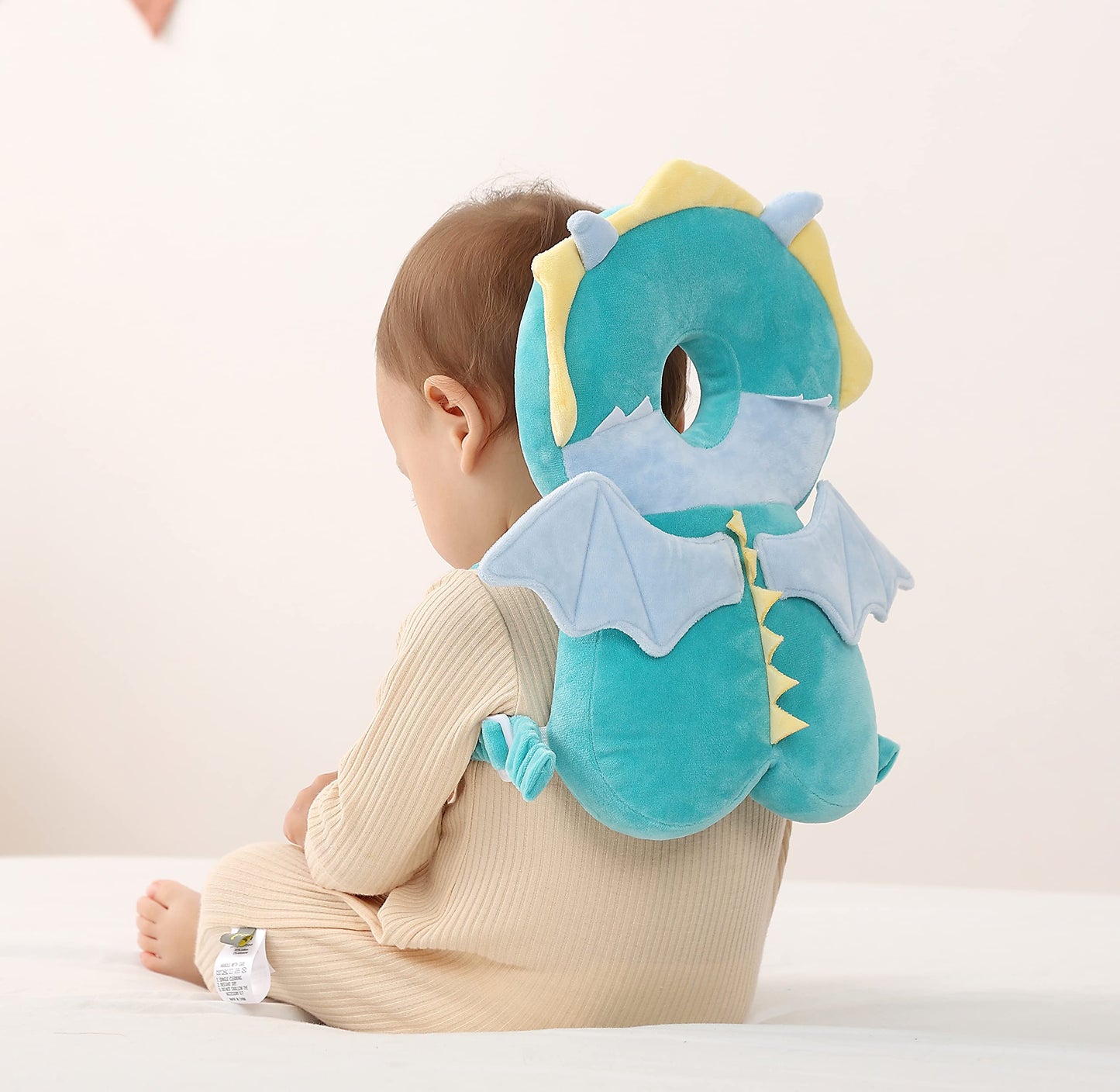 Mochila Protectora de Cabeza de Bebé Feidoog Z-Panda con Rodilleras para Gatear y Caminar