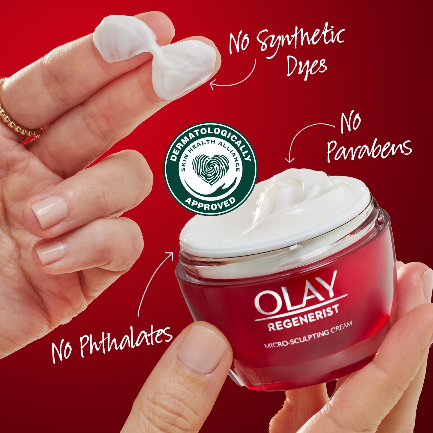 Olay Regenerist humectante, Hidratante Facial, Face Moisturizer with Collagen Peptides, Micro Sculpting Cream, Moisturizer 1.7 oz
