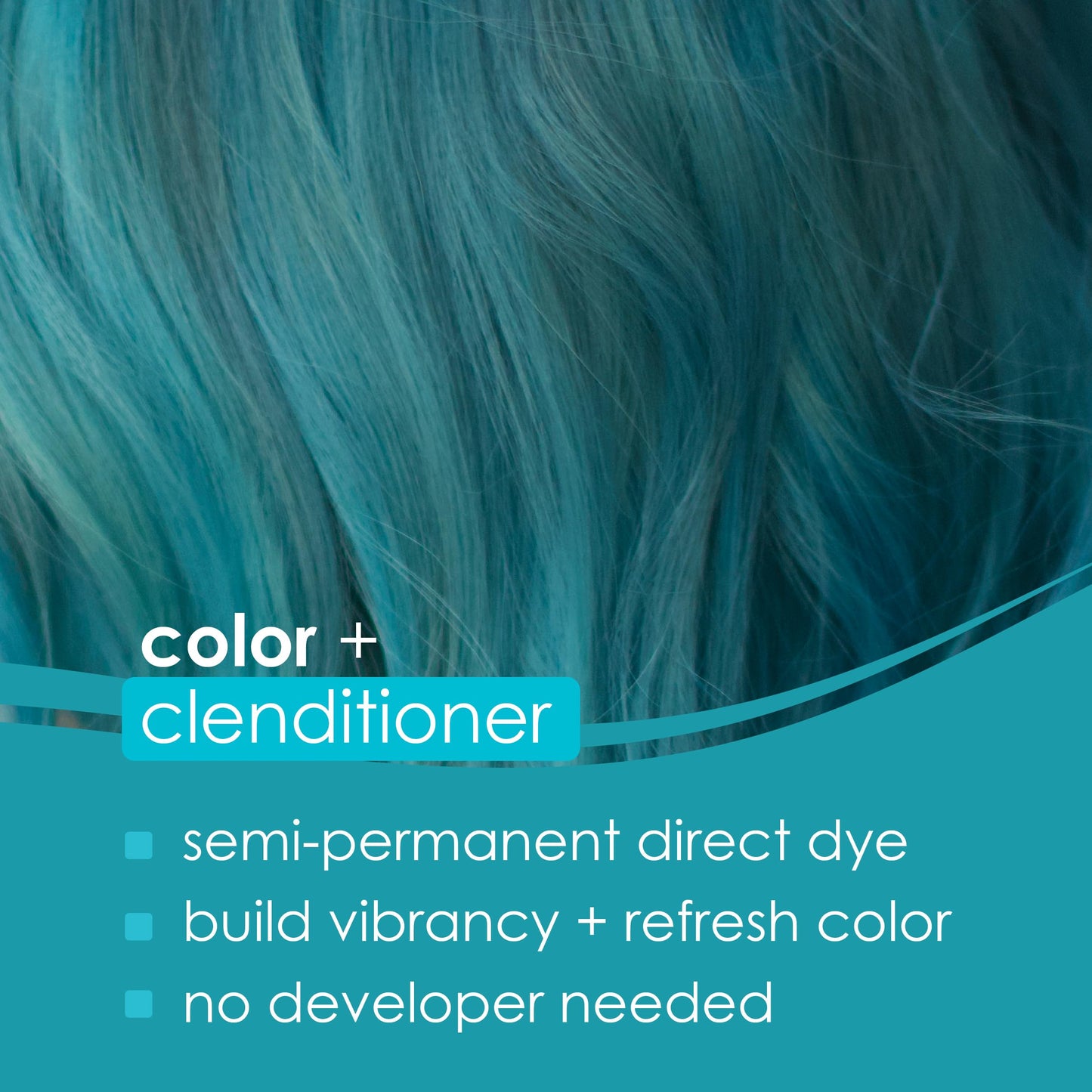 Acondicionador Keracolor verde azulado Plus