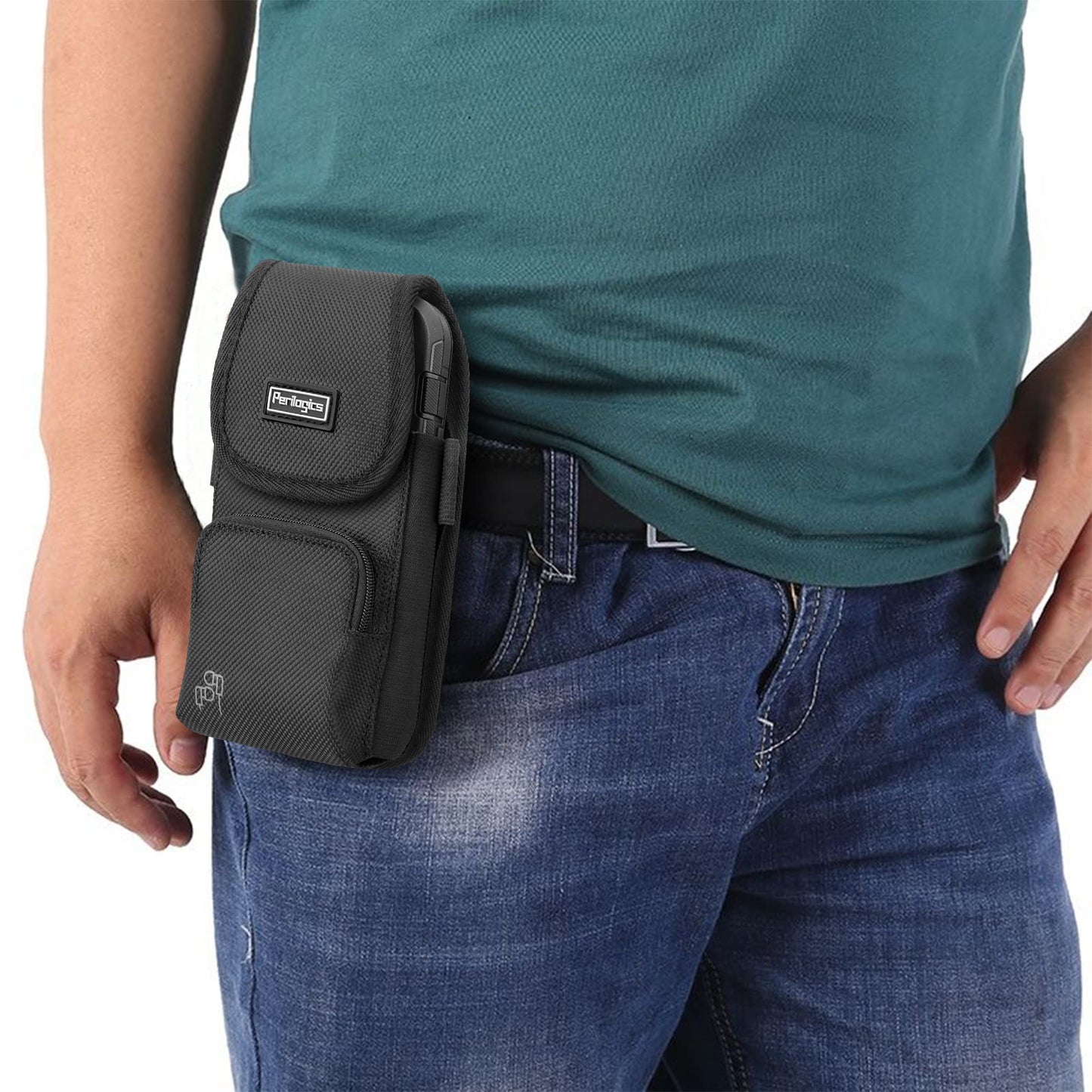 Funda para Teléfono Perilogics Magnética Almacenamiento con Cierre
