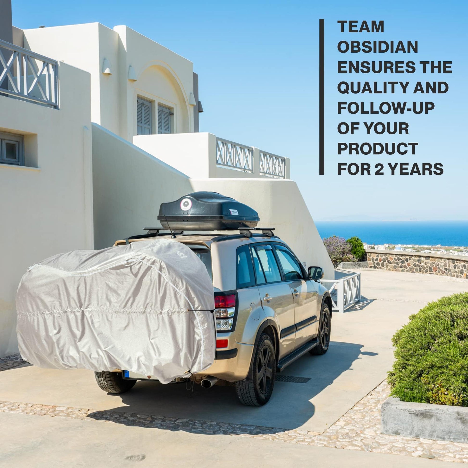 Funda de Bicicleta 300D Gris Talla XL