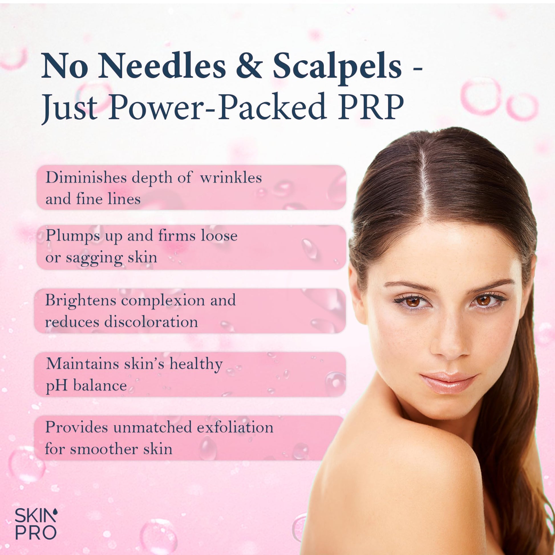 Suero Facial Revitalizante Skin Pro PRP para Cuidado de la Piel