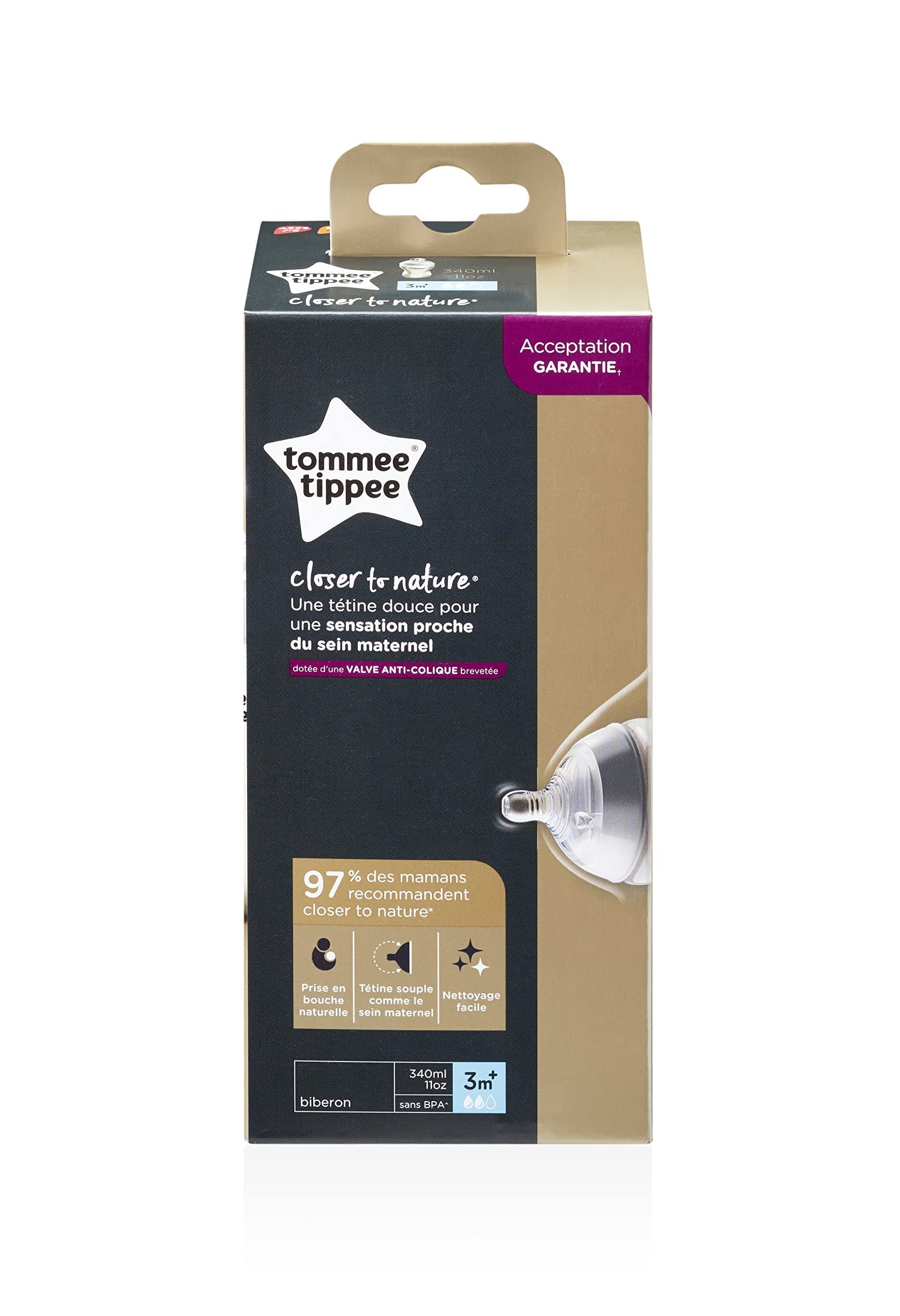 Biberón Tommee Tippee Blanco CTN