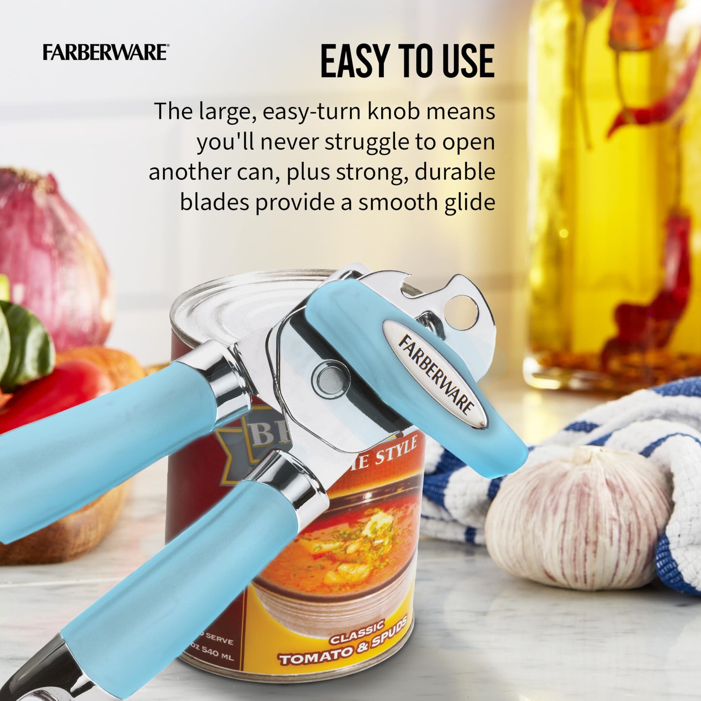 Abridor de Latas Farberware Pro Aqua Sky Talla Única