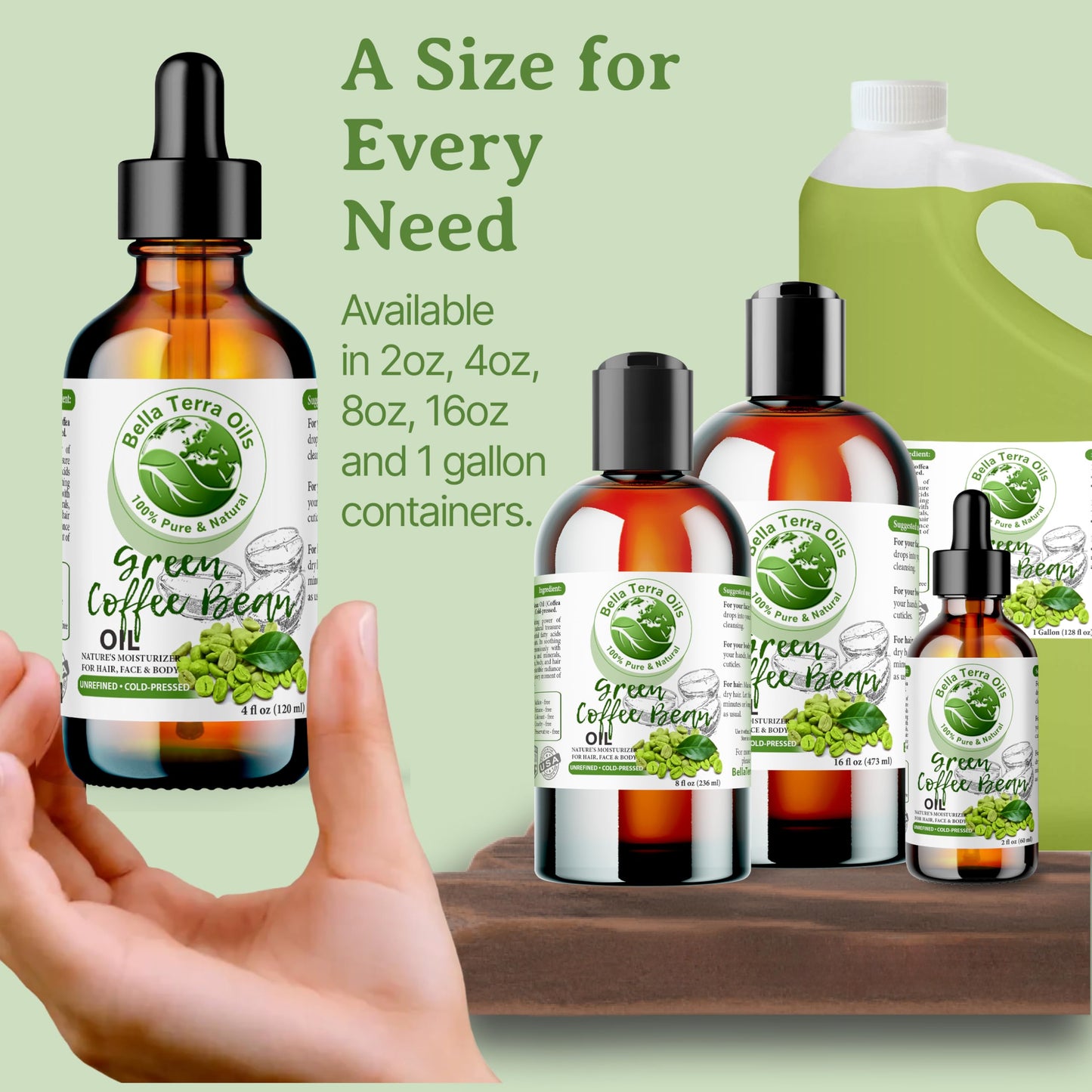 Aceite Orgánico de Café Verde para Piel: Regenerador y Antiinflamatorio con Descuento Exclusivo en Línea.