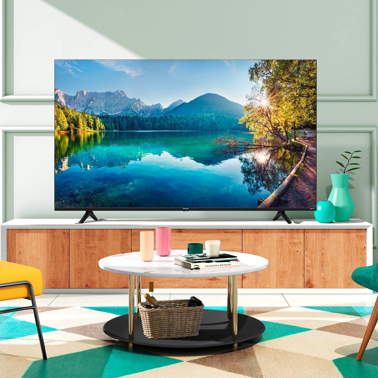 Pantalla Hisense 55" 4K UHD Roku TV 55R6000GM (2020)