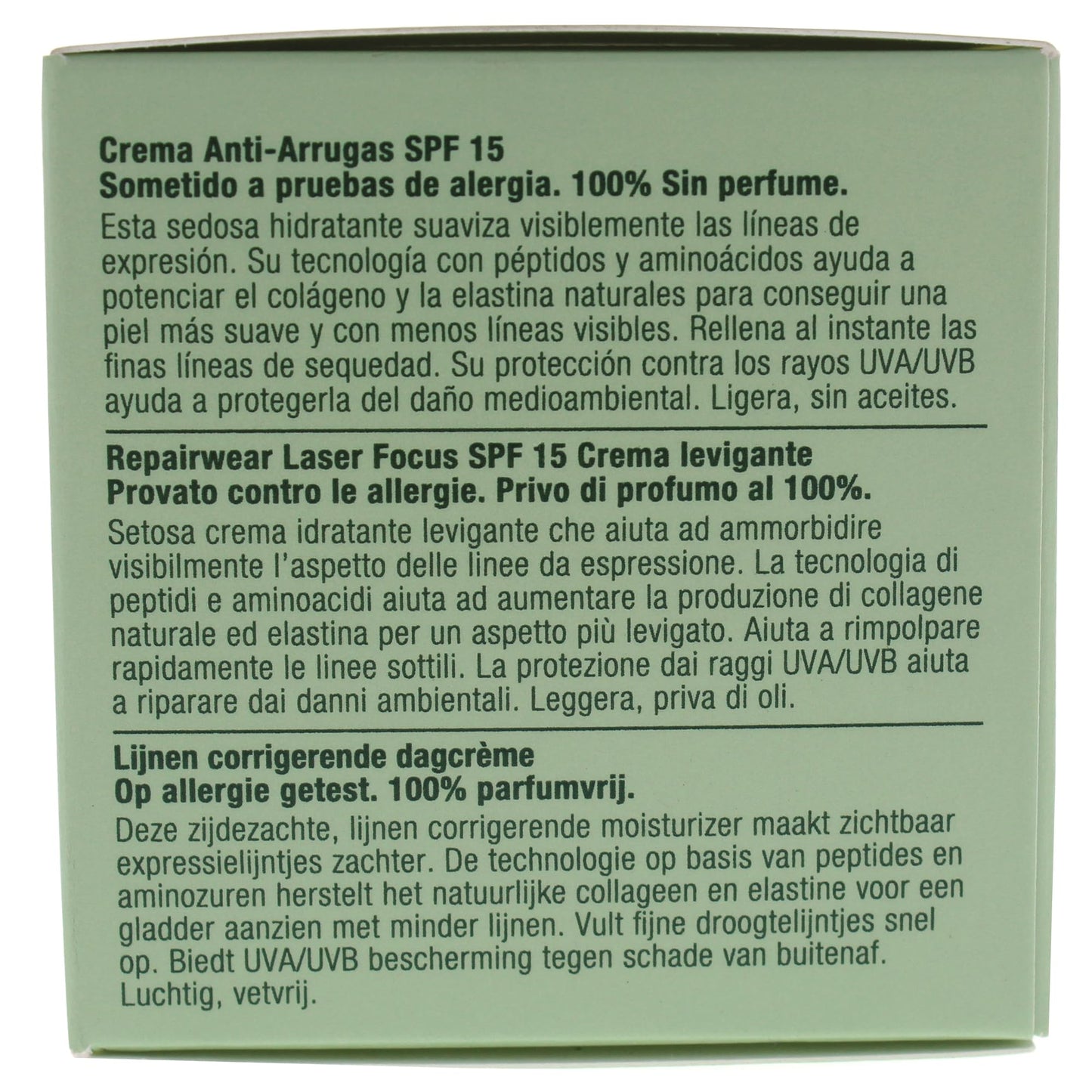 Clinique Repairwear Laser Focus Line Smoothing Cream SPF 15 - Combination Oily to Oily For Women 1.7 oz Cream