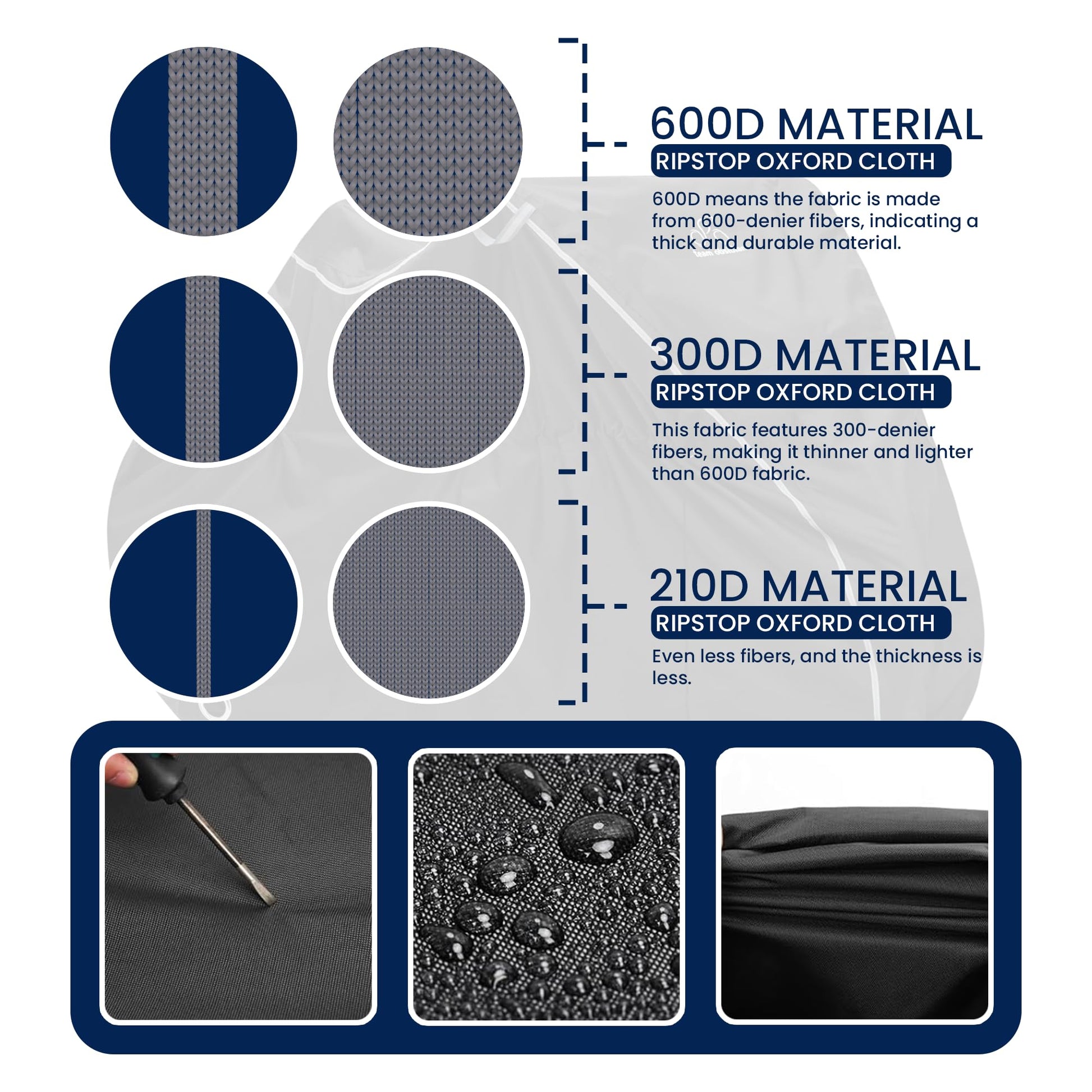 Funda Transporte Bicicleta TeamObsidian Gris XXL para 3 Bicicletas