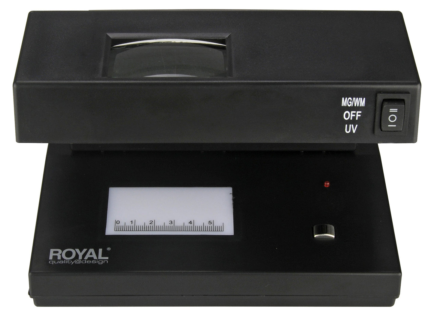 Detector de Billetes Falsos Royal UV1 con Alerta Sonora y Calculadora