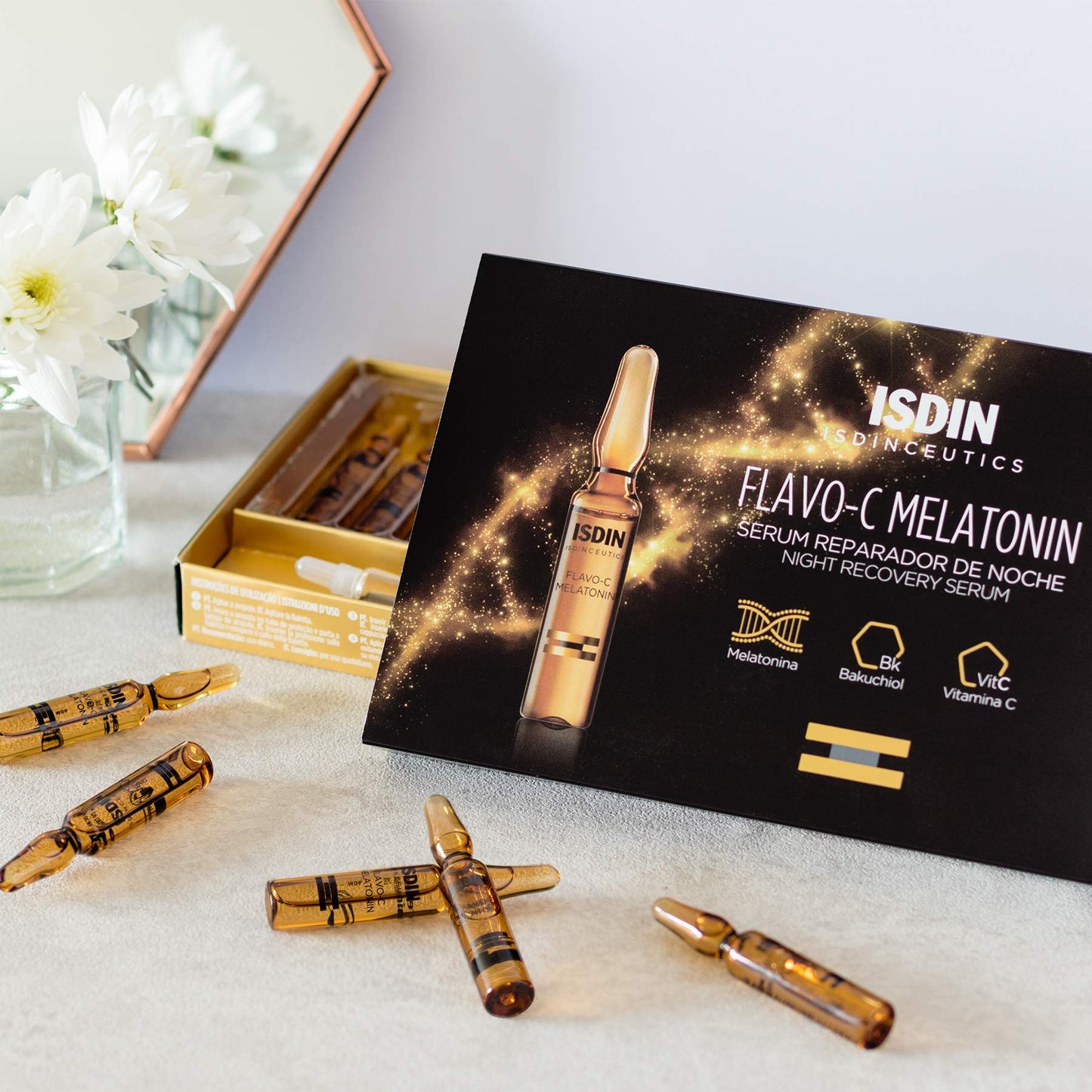 Isdinceutics Flavo C Melatonin Amp 30 X 2ml ampolletas