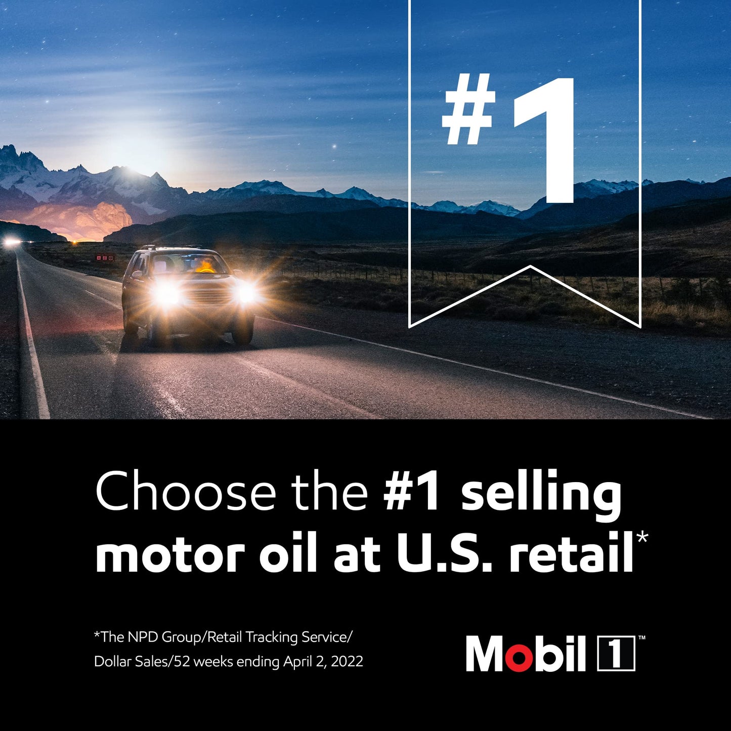 Aceite de Motor Mobil 1 10W-30 Alto Kilometraje 5 Quart