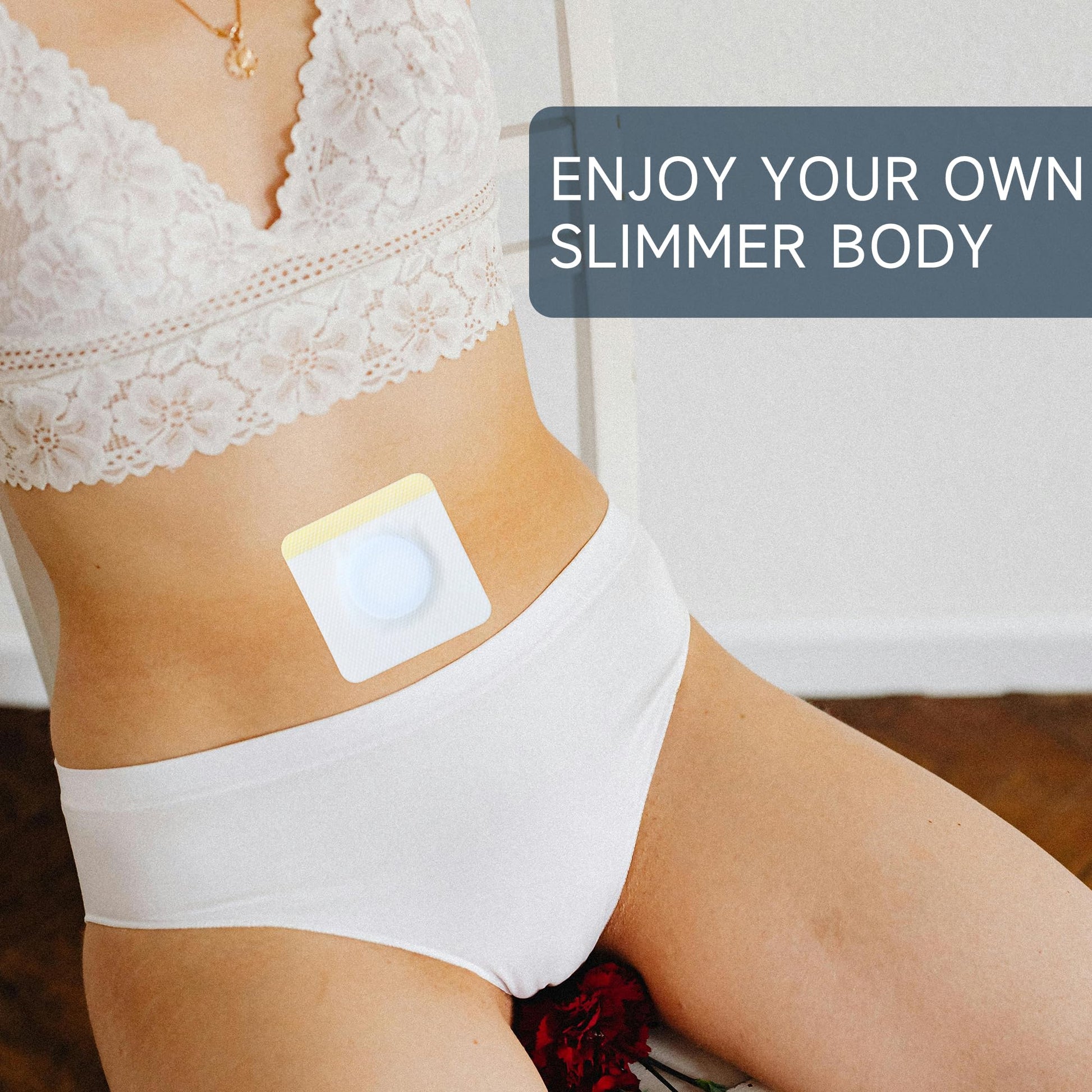 Tuiskusa Tuiskusa 20Pcs Paquete De Aceite De Ricino Desechable Para Ombligo, Parches De Aceite De Ricino Altamente Absorbentes Para Promover La Digestión, Kit De Paquete De Aceite De Ricino