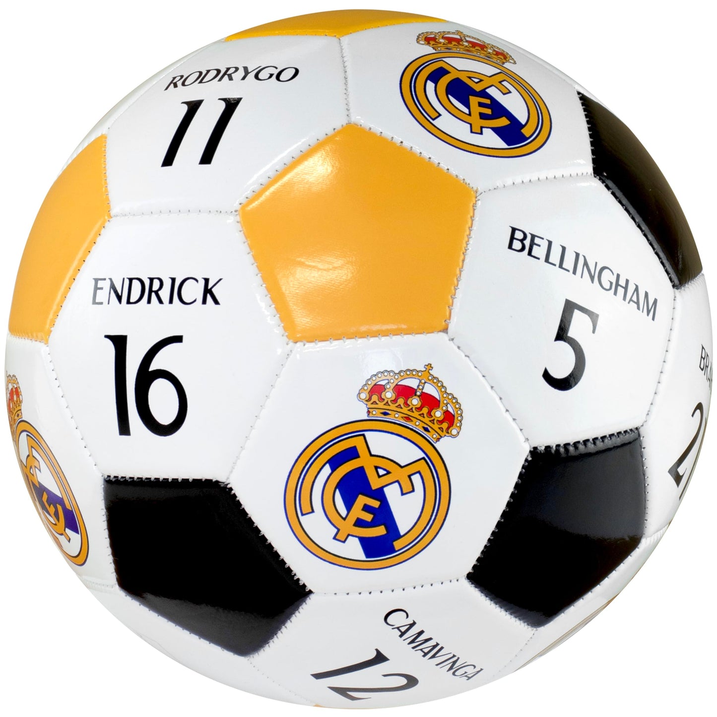 Balón de Fútbol Maccabi Art Blanco Oficial del Real Madrid