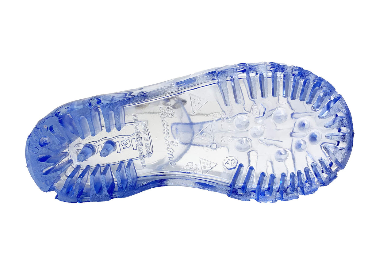 Sandak Huarache de Plástico para Niño Entrenador para Ir al Baño, Azul, 14