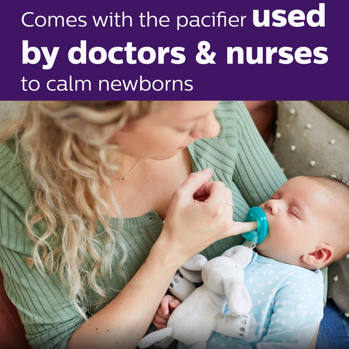 Chupete Philips Avent Elefante Estándar para Bebé 0-3 Meses