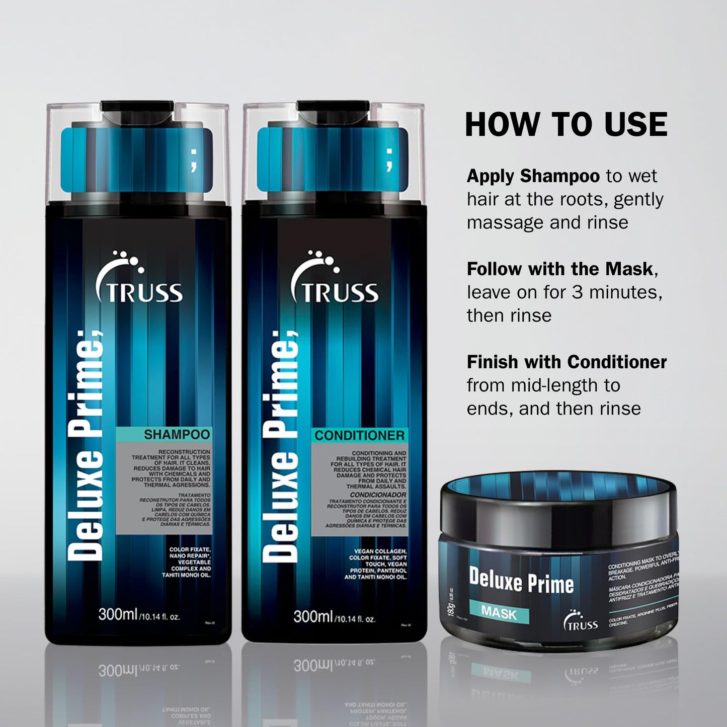 Acondicionador TRUSS Deluxe Prime 300ml