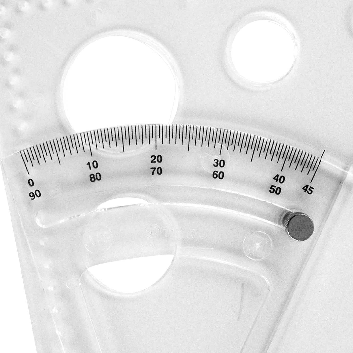 Westcott - Escala triangular ajustable de 8 pulgadas, at-8