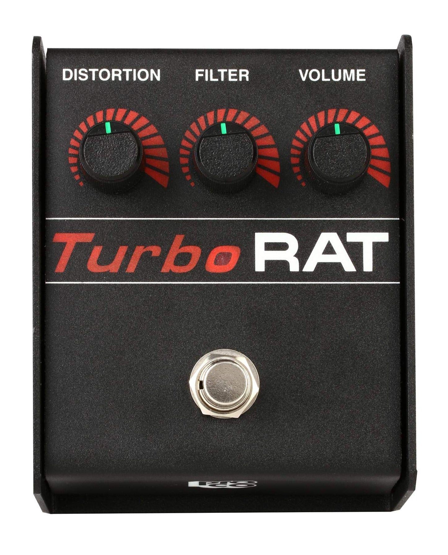 Pro Co RAT2 - Pedal de distorsión, TURBO RAT, Negro