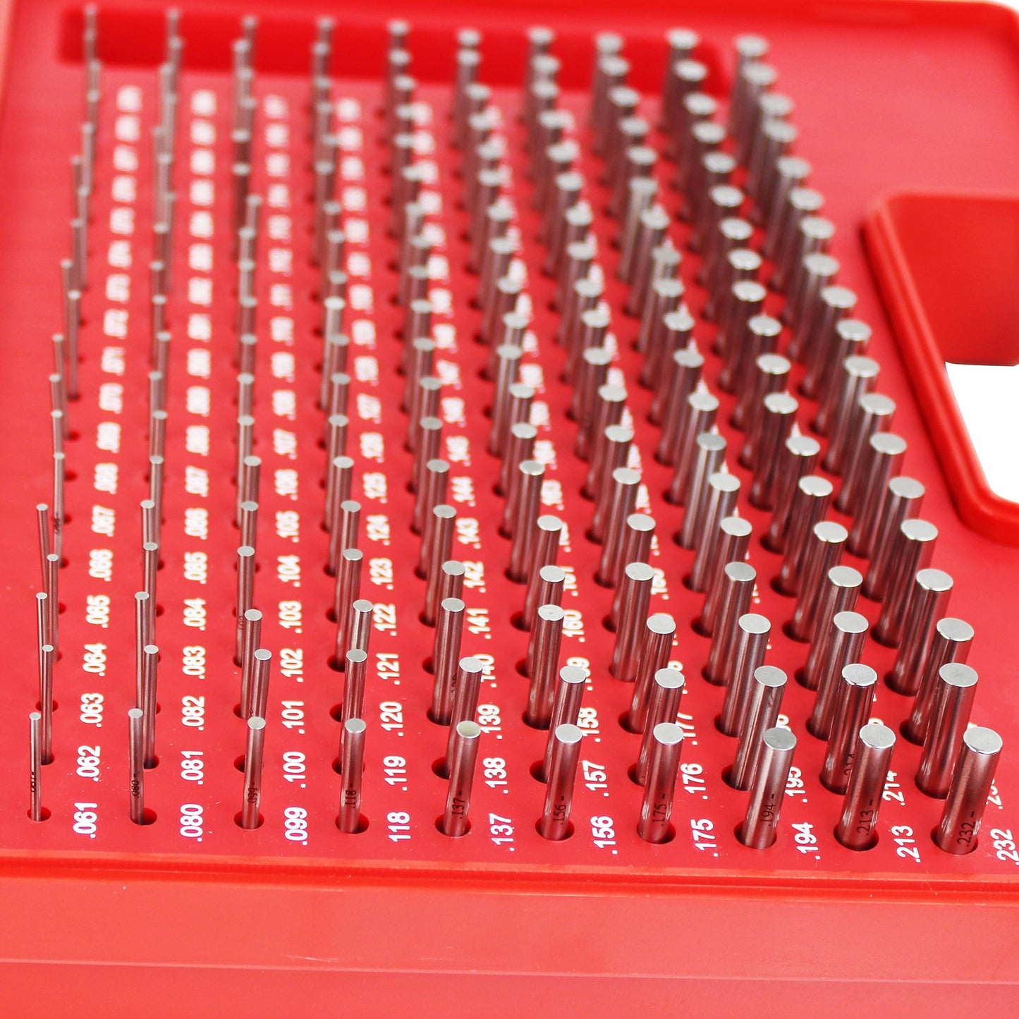 HFS (R) Clase ZZ Juego de Calibres de Pasador de Acero Menos (190 piezas (0.061-0.250") M1)