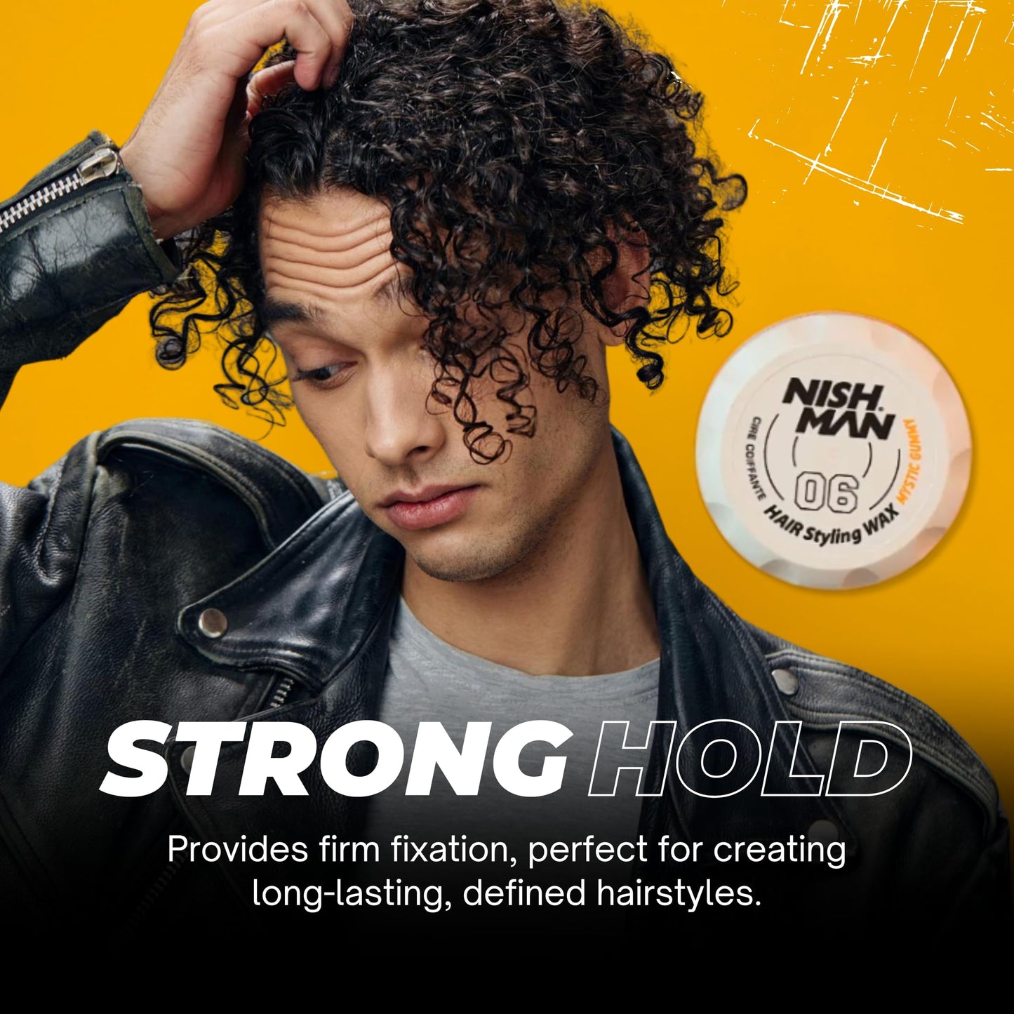 Nishman Serie Hair Styling (06 Mystic Gummy AQUA WAX, 150 ml)