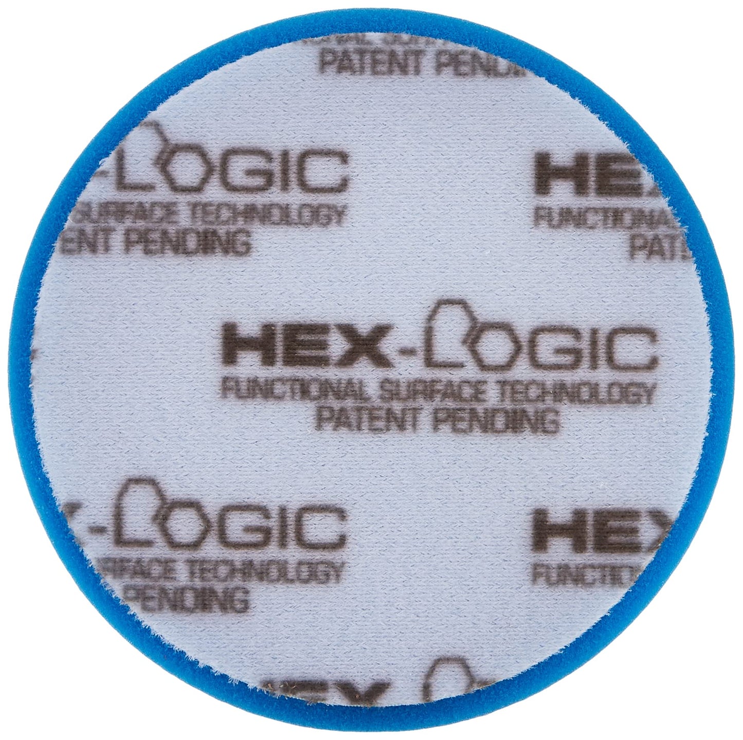 Chemical Guys Hex-Logic Pad, Pulido Ligero/Almohadilla de Acabado, Azul, 13.97 cm