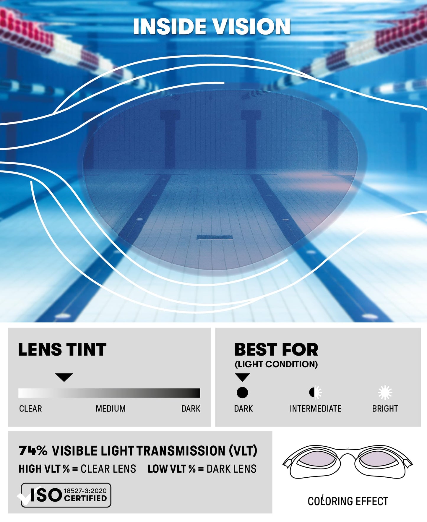Arena Goggles Natación The One Jr única, Rosa