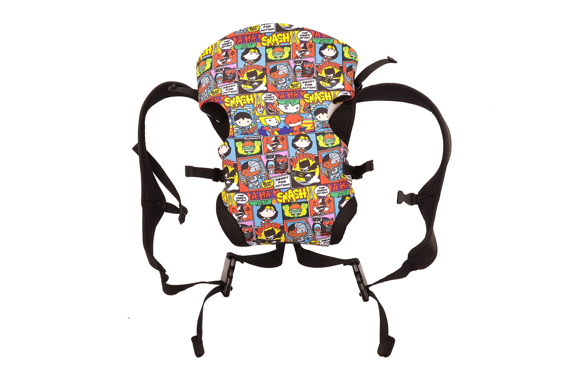 Portabebés KidsEmbrace Justice League DC Comics Chibi Elite Negro