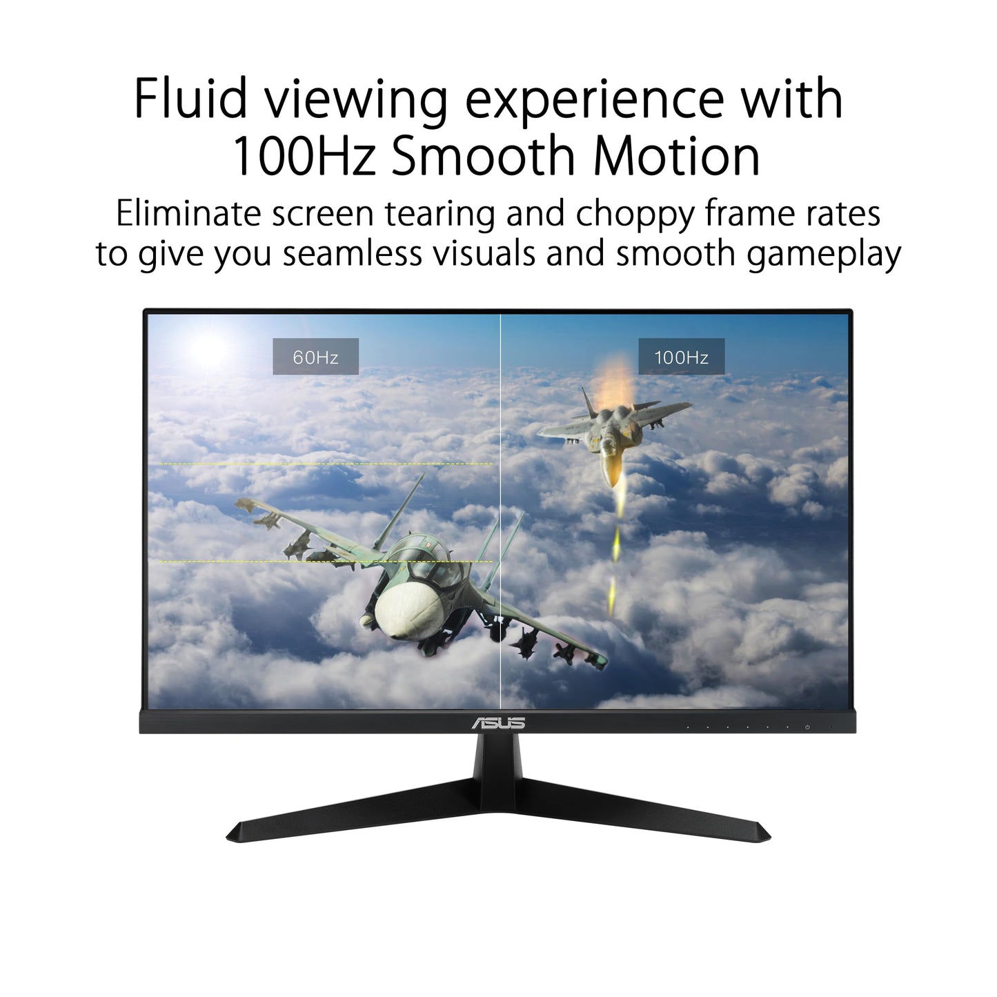 ASUS Monitor VY249HF 23.8 Pulgadas, Full HD, IPS, 100 Hz, 1x HDMI, Color Negro