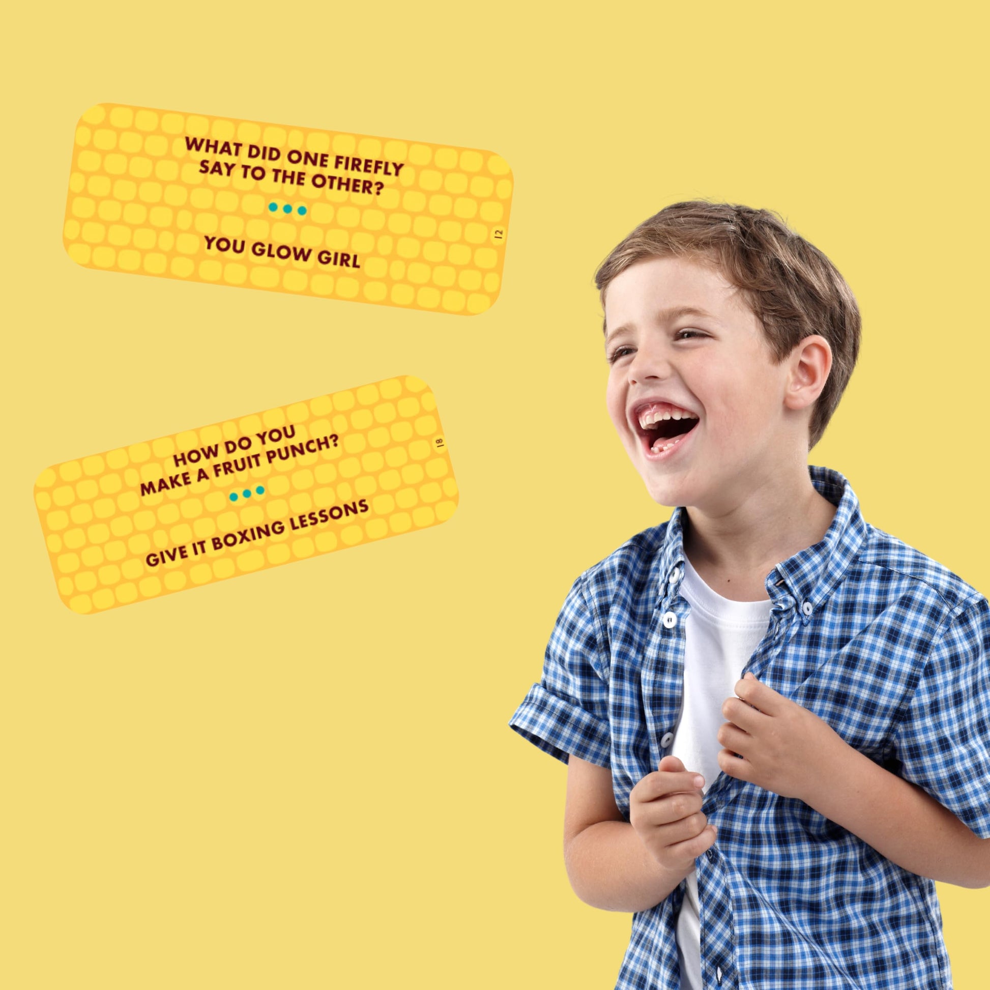 Cartas de Chistes Divertidos Ridley's 100 Amarillo para Adultos y Niños