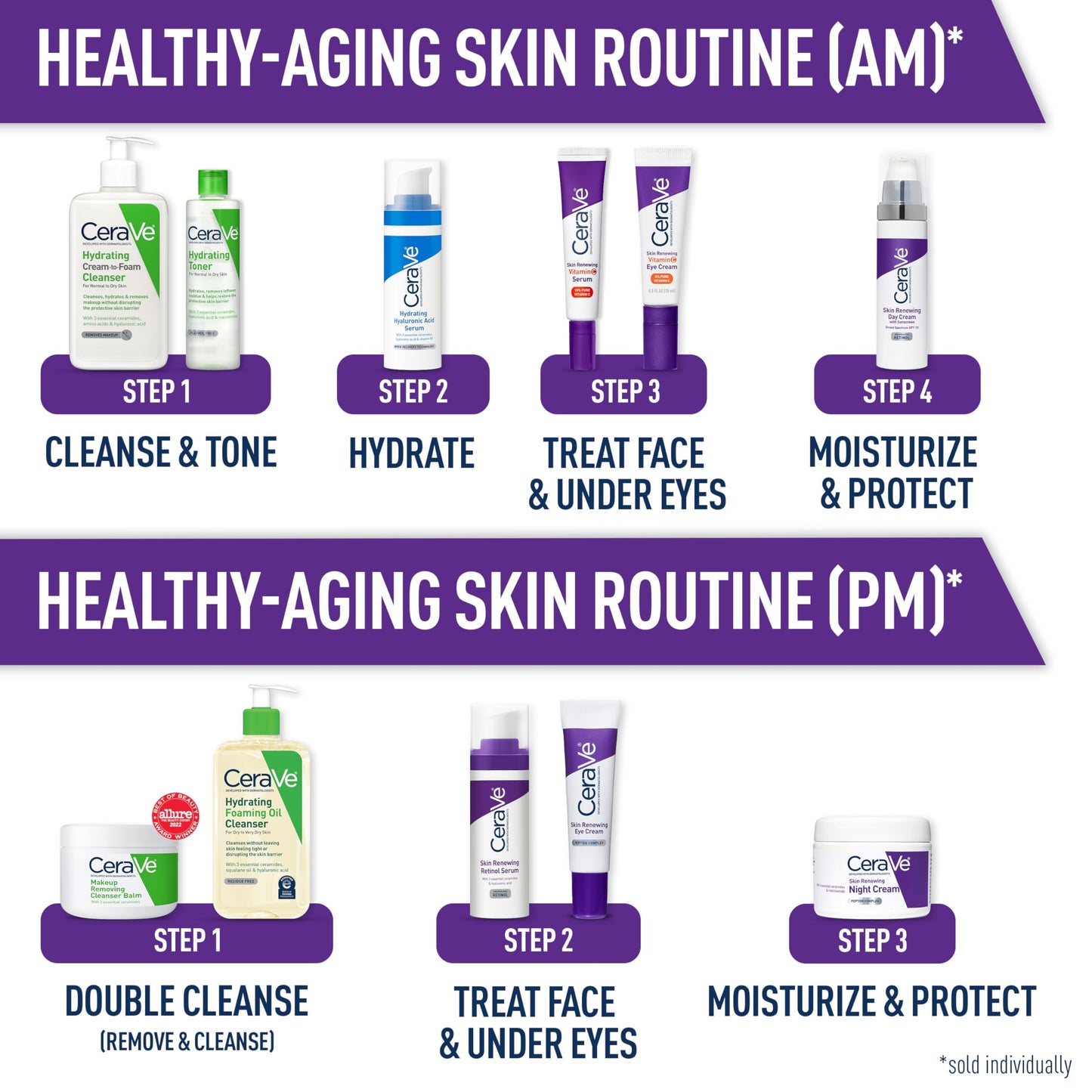 CeraVe Anti Aging Face Cream with SPF | 1.76 Ounce | Anti Wrinkle Retinol Cream and Face Sunscreen | Fragrance Free