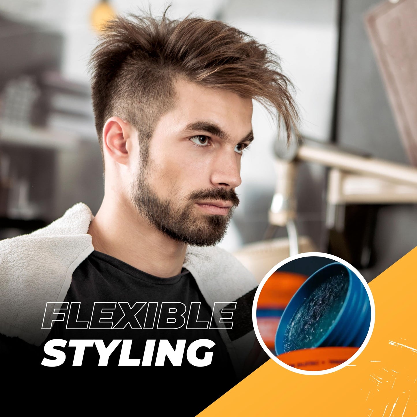Nishman Serie Hair Styling (02 Sport AQUA WAX, 150 ml)