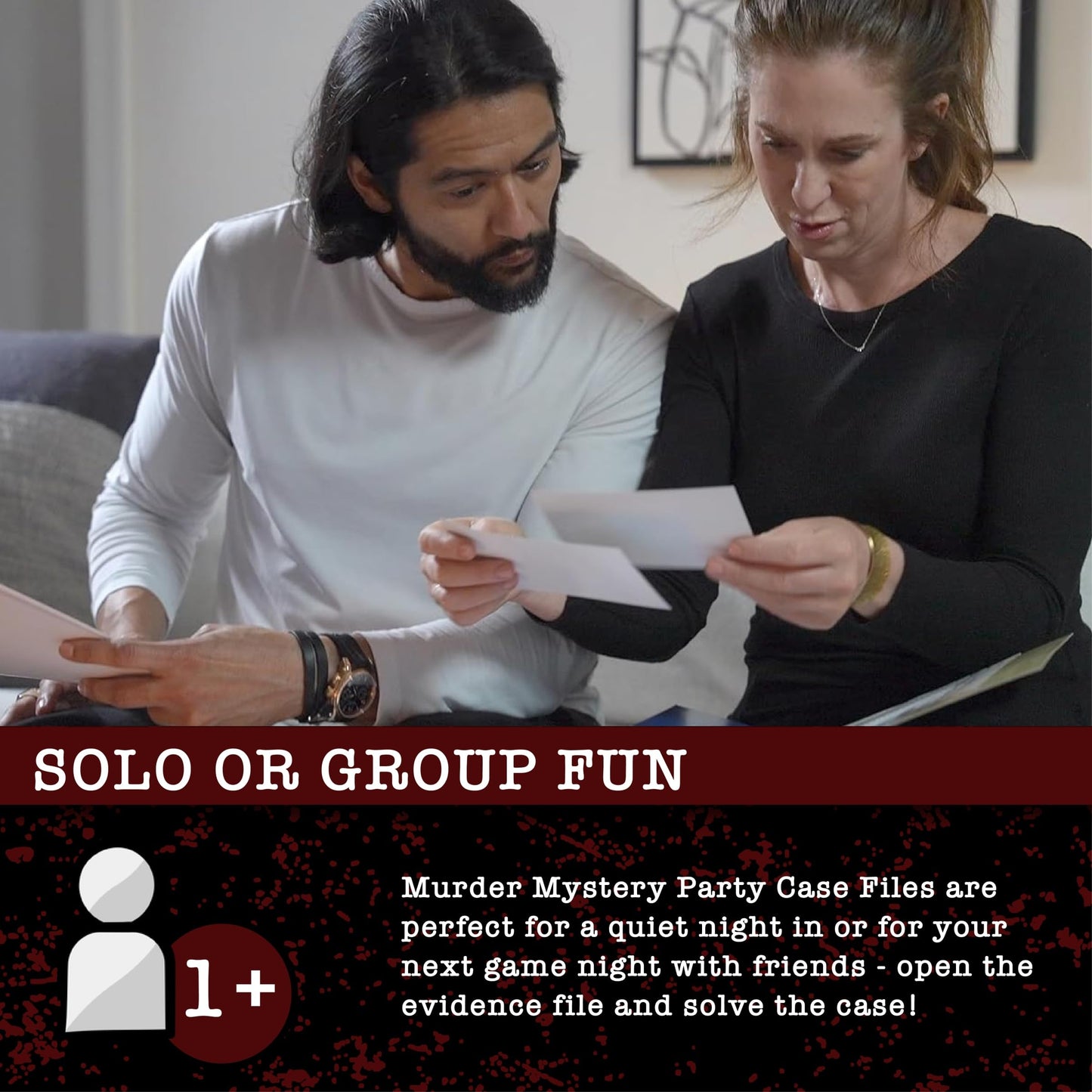 University Games Murder Mystery Party Case Files: Death by Chef's Knife para 1 o más Jugadores a Partir de 14 años