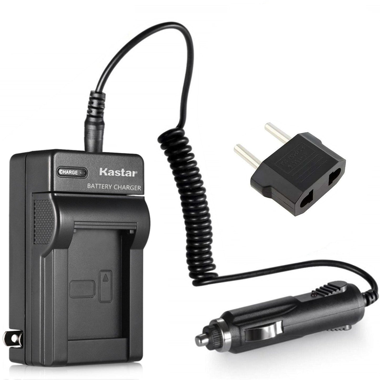 Kastar Batería 3X + Cargador para Panasonic Lumix CGA-S005 CGA-S005A/1B CGA-S005E CGA-S005GK DMW-BCC12 y Panasonic Lumix DMC-LX1 / DMC-LX2 / DMC-LX3 y Ricoh WG-M1 DMC-FX1 MC-FXXXXXX80 DMC-LX1 DMC-LX3