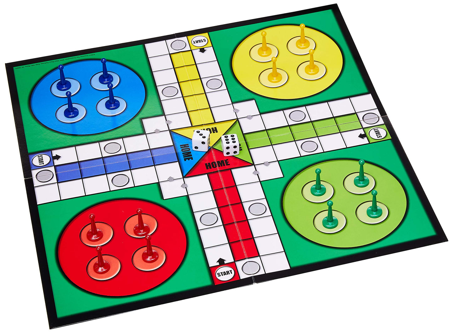 Pressman Toy Pahrcheesi en Caja, Rojo, Pahrchessi