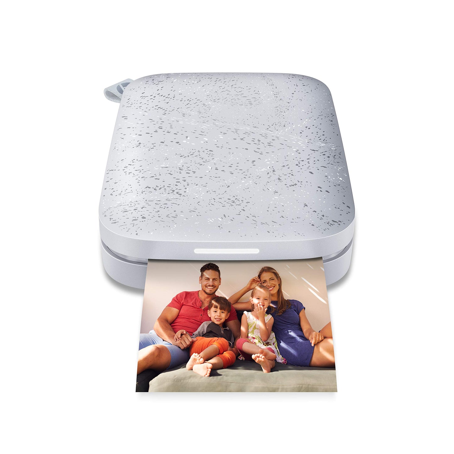 HP Sprocket Portable 2x3 Instant Photo Printer (Luna Pearl) Zink Paper Bundle