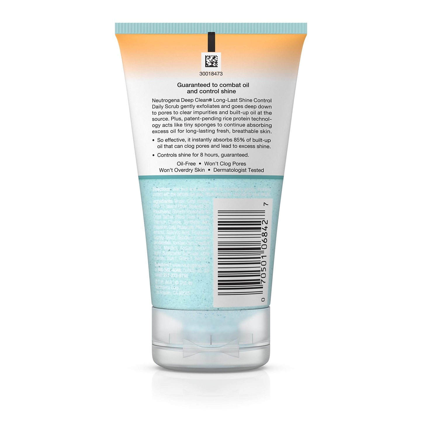 Neutrogena Deep Clean Shine Control Daily Scrub, 4.2 Ounce