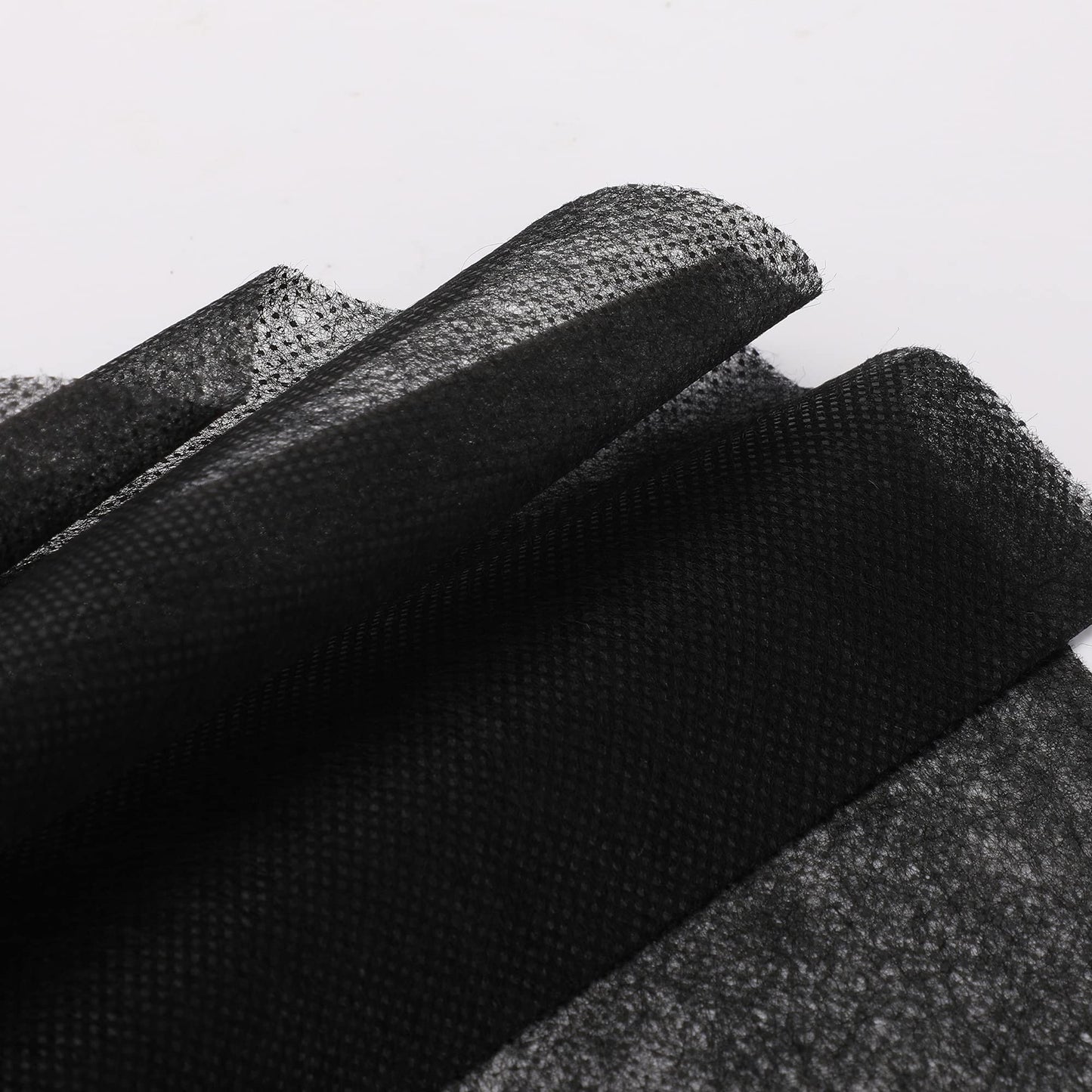 Juego de Sábanas Desechables de Mesa de Masaje, Tela No Tejida, Suaves, Negro, 50 Piezas