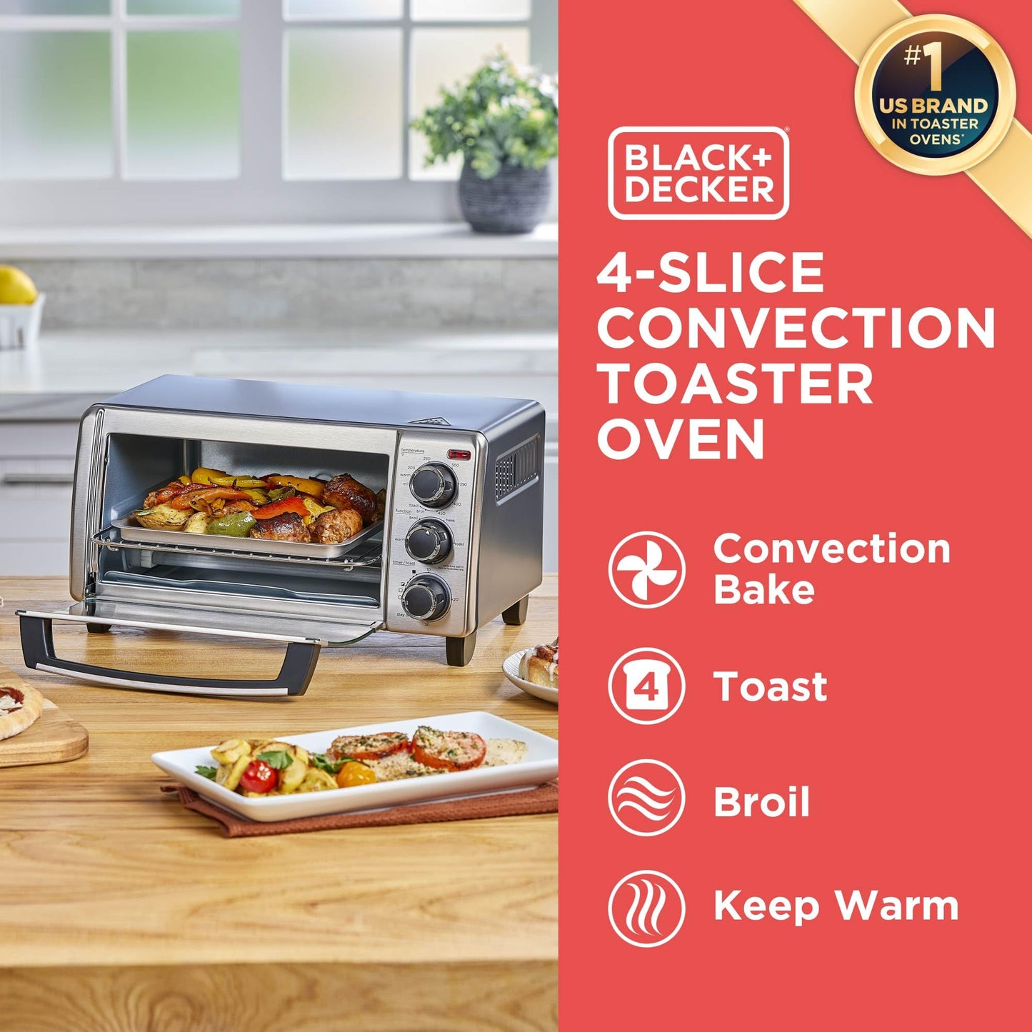Black & Decker TO1313SBD Tostador