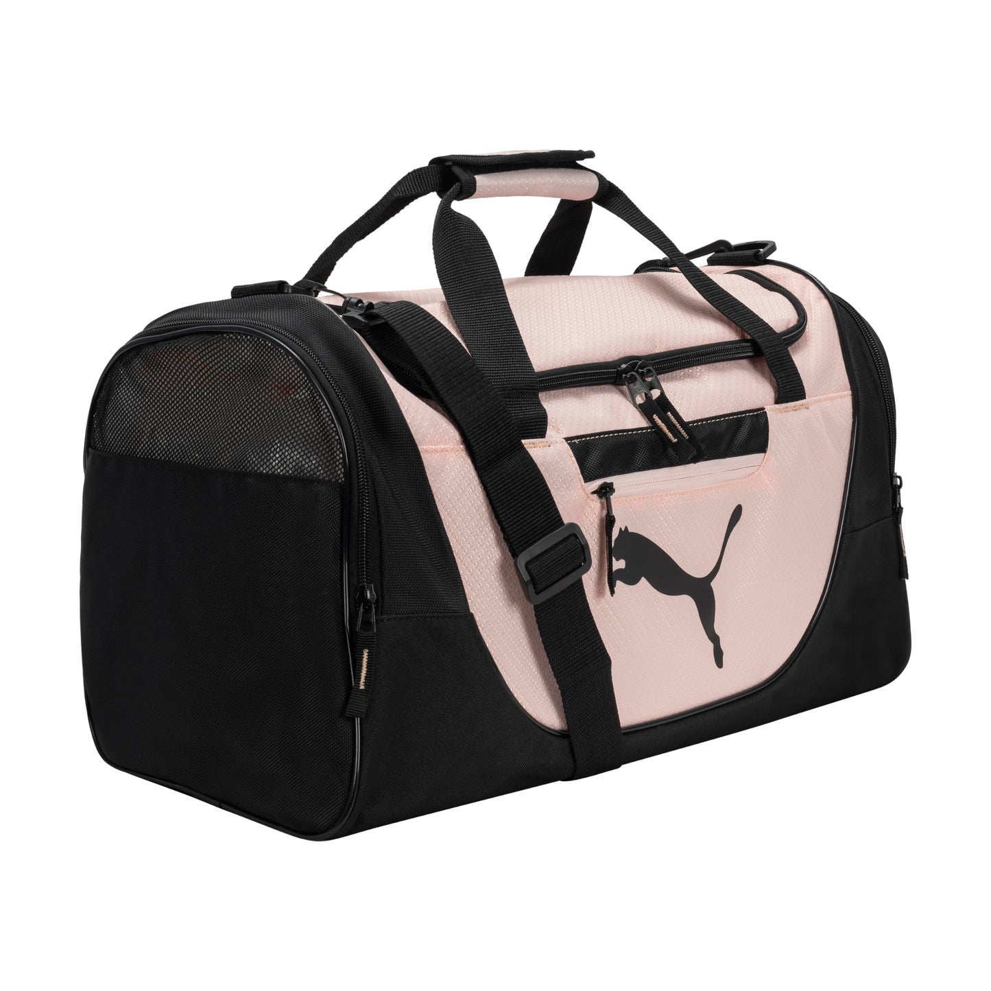 Bolsa de Lona PUMA Negro Rosado Claro para Mujer