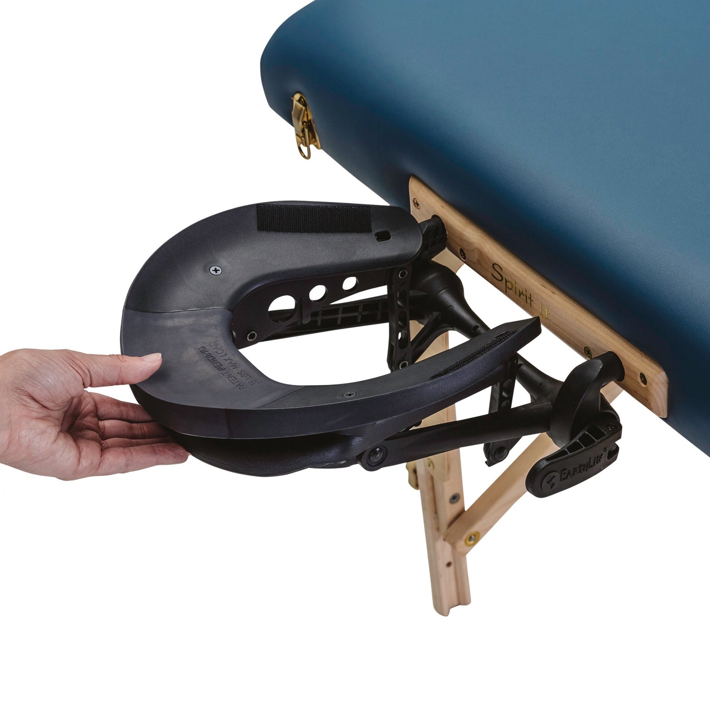 Mesa de Masaje Earthlite Crema de Vainilla con Soporte Flexible y Plataforma Autoajustable