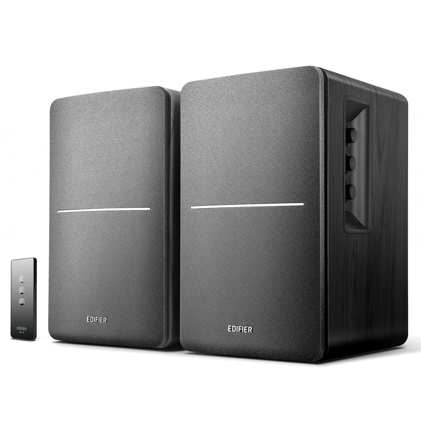 Edifier R1280T - Altavoces de estantería alimentados - 2.0 monitores de Campo cercano Activos - Altavoz de Monitor de Estudio - Negro - 42 vatios RMS