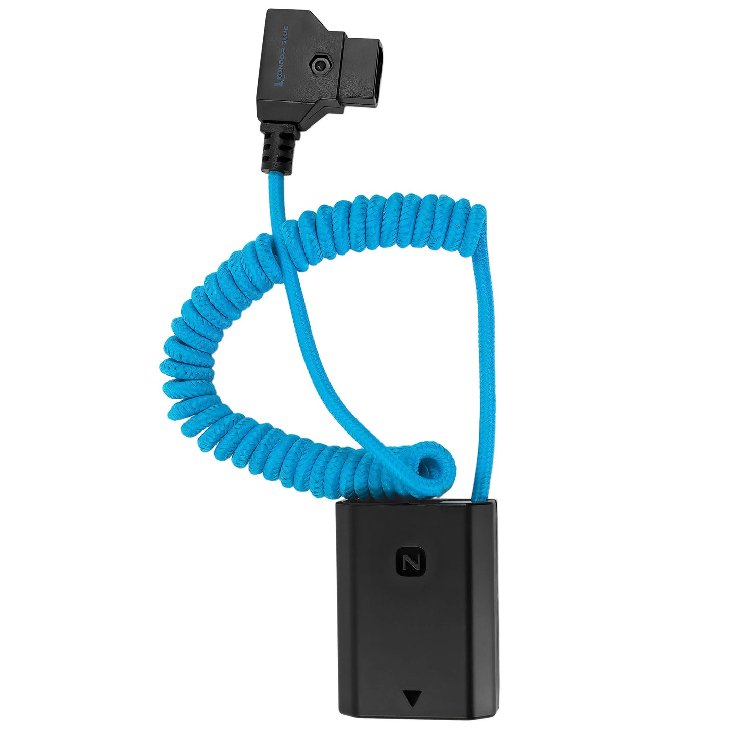 KONDOR BLUE - Batería para chupete D-Tap a NP-FZ100 compatible con Sony A7/FX3/FX30 + más, ultra duradera y nailon trenzado con conectores reforzados | Azul