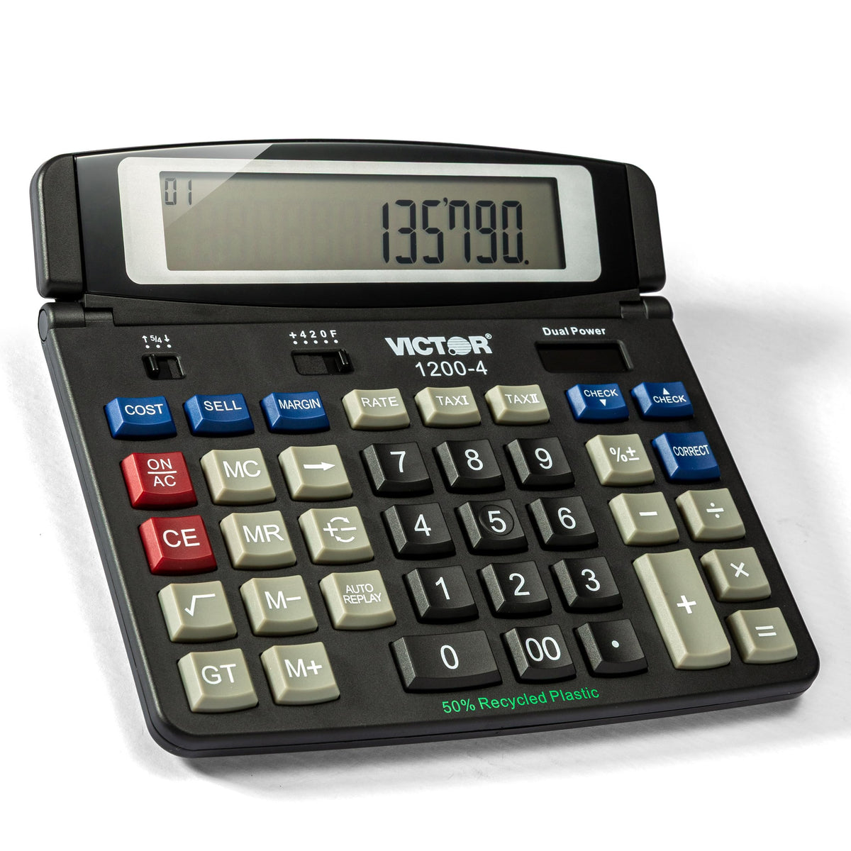 Calculadora de Computadora Victor LCD 12 Dígitos Business